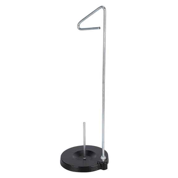 M Buder Single Thread Metal Rack Spool Stand with Steady Heavy Duty Base for Domestic Sewing Machine Accessory, Universal Wire Rack Holder Part, 14.8 inches / 37.5 cm Height