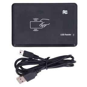 M Buder Smart IC CAC Card Reader USB Access Control System with LED Buzzer and 5 IC Cards for Home Office, Compatible with Windows, Linux, Android