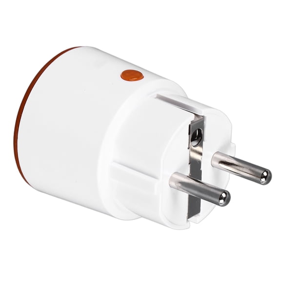 M Buder Smart Power Plug ZigBee 3.0 Voice Control Stable Connection 16A EU Plug Socket with Metering for TUYA Wireless Smart Home Automation Fireproof ABS Timer Outlet