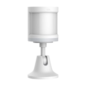 M Buder Smart Wireless Human Body Motion Sensor with Light Intensity Detector, 360-Degree Rotation Holder, 23 Feet Range, ZigBee Compatible for Indoor Home Security