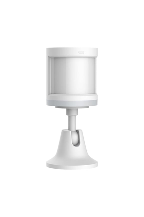 Smart Wireless Human Body Motion Sensor with Light Intensity Detector, 360-Degree Rotation Holder, 23 Feet Range, ZigBee Compatible for Indoor Home Security