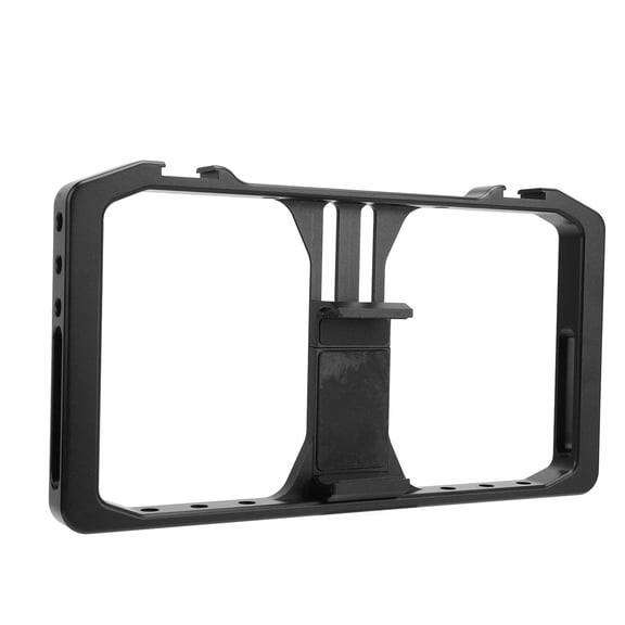 M Buder Smartphone Video Rig Aluminum Alloy Phone Cage Stabilizer Grip Frame Hot Shoe Mount Filmmaking Vlogging Case PD-02