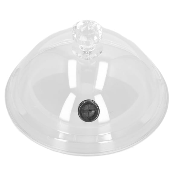 M Buder Smoking Dome Cover Acrylic Smoke Infuser Hood Cloche Lid for Kitchen Cooking Smoker Sprayer Cocktail Plates Bowls, 6.3x3.9 Inches / 16x10 cm