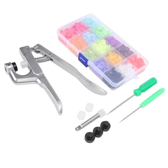 M Buder Snap Fasteners Kit Sewing Button Punching Machine Hand Pressing ...