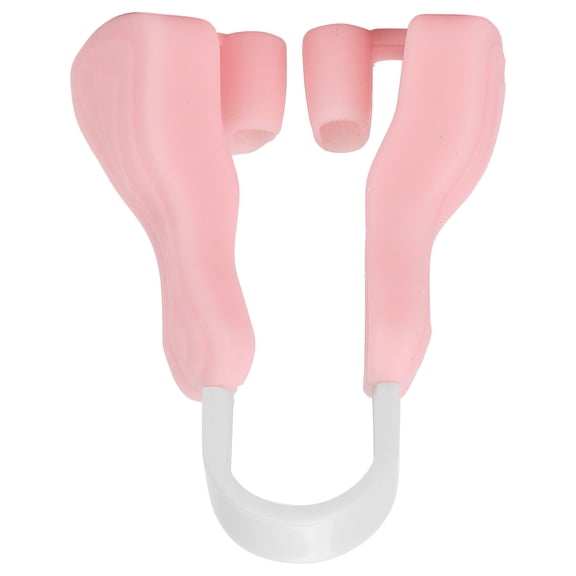 M Buder Soft Silicone Nose Shaper Clip, Travel Portable Nose Bridge Straightener Corrector Tool, Painless Beauty Nose Up Lifting Clip, 2.36 inches / 6 cm (Pink)