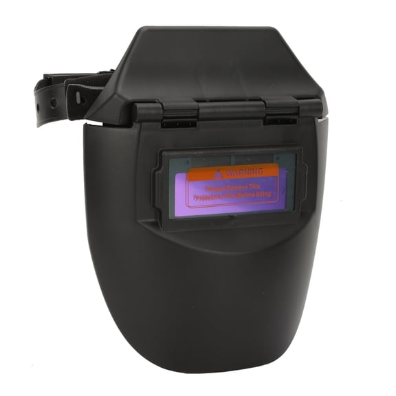 M Buder Solar Auto Darkening Photoelectric Welding Mask Face Shield Half Helmet Black (9.84 in / 25 cm)