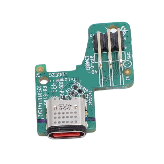 M Buder Speaker Charging Port Board USB C Power Jack Replacement for JBL Charge 5 Version TL Fast Charging Module Circuit Board Motherboard 2.75 inches / 7 cm Green