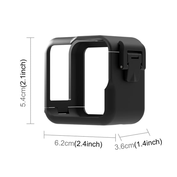 M Buder Sports Camera Protective Frame Case Housing Shockproof Replacement for GoPro Hero 11 Black Mini Accessories ABS Shell Protector with Base Bracket [cite: 8]