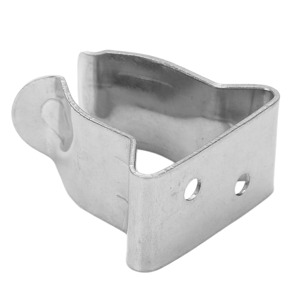 M Buder Stainless Steel Adjustable Spring Clamps Holder Bracket Clip for Boat Yacht Canoes, Silver