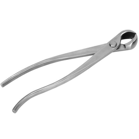 M Buder Stainless Steel Knob Cutter Bonsai Cutter Concave Cutter Heavy Duty Spherical Round Edge Gardening Tool for Small Branches Protrusions and Knobs, 8.27 inches / 21.0 cm