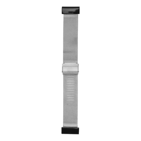 M Buder Stainless Steel Mesh Watch Band Quick Release Adjustable Strap 26mm Compatible with Garmin Fenix 7X 6X 5X COROS Vertix 2 Unisex Replacement Smart Watch Bracelet Silver (8.66 inches / 22 cm)