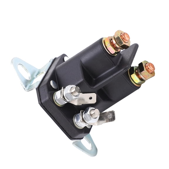M Buder Starter Solenoid Relay 1752137 173539 Replacement for Bolens Gilson Tractor Lawn Mower 12V Heavy Duty Lawn Mower Relay Core Component Part 9.00x7.00x7.00 inches / 22.8x17.7x17.7 cm