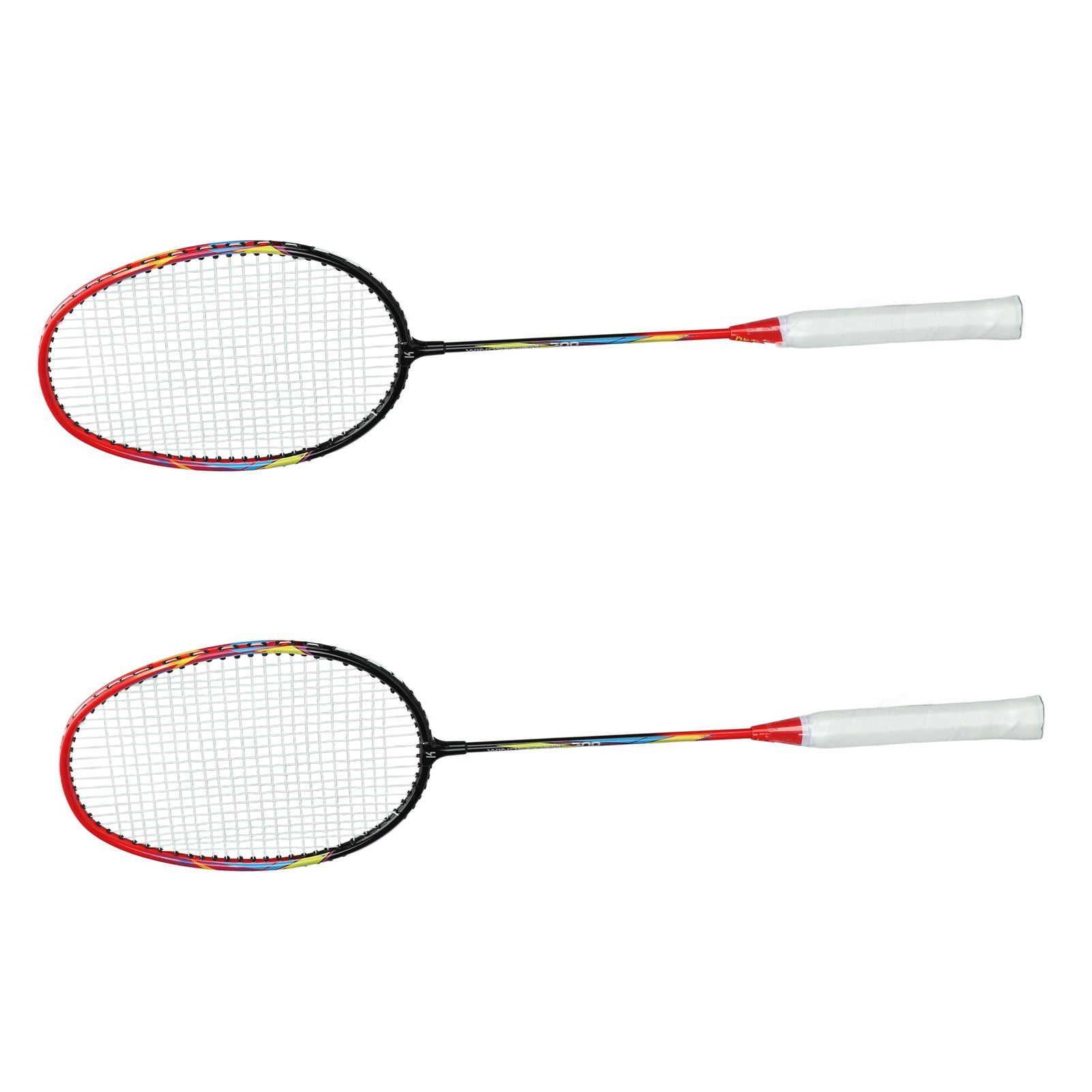 M Buder Starter Split Aluminum Alloy Badminton Racket Set for Two Players, Lightweight Racquets Equipment with Portable Storage Bag for Outdoor Backyard and Indoor Gym Play, 3 Pieces