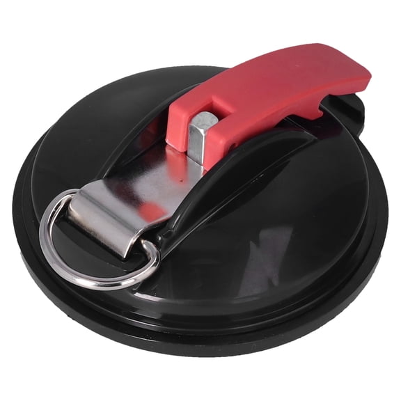 M Buder Suction Cup Anchor Household Vacuum Suction Cup Heavy Duty Tie Down with Safety Hooks for Camping Car Accessories Tarp 2 Pack Black and Red 5 inches / 12.7 cm Exterior Automotive Accessory