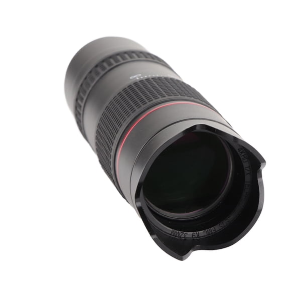 M Buder TX-13 12X High Definition Telephoto Telescope Lens for Mobile Phones, FMC Multi-Layer Coating, K9 Prism, Aluminum Alloy Body, Black (5.9 inches / 150 mm) Universal Smartphone Camera Lens