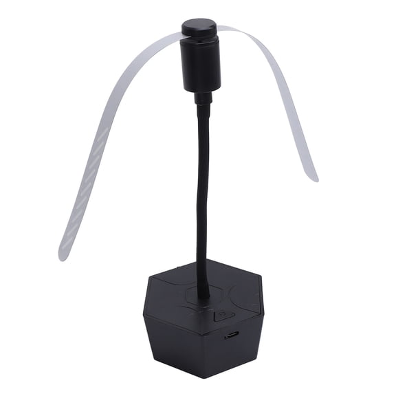 M Buder Table Food Fan 1500mAh Portable Battery Powered Bug Repellent Fan 360 Degree Rotatable Fly Spinner for Outdoor Patio Picnic BBQ Party Restaurant Pest Control