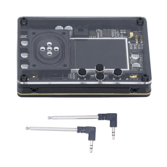 M Buder Theremin Kit Electronic Innovative Mini Musical Instrument Gift with Screen Display for Beginners, Waveform Time Frequency Volume Pitch Display, Type C Power, 20 Instruments 70 Tones