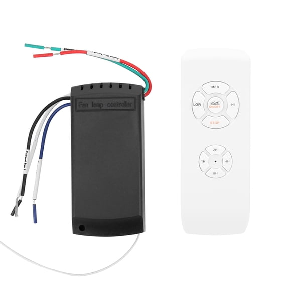 M Buder Timing Wireless Intelligent Universal Ceiling Fan Light Remote Control English Version 85V-260V