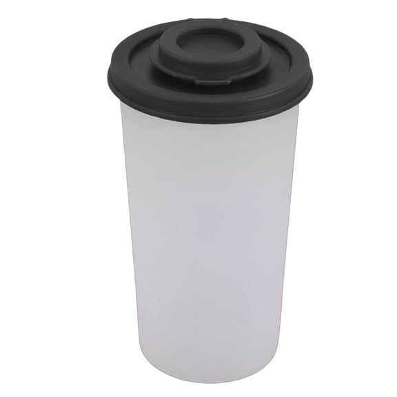 M Buder Transparent Plastic Salt and Pepper Shaker Dispenser with Black Sealed Lid Anti Spill Damp Proof Seasoning Jar for Home Kitchen Camping Picnic Outdoor Dining Table Condiment Storage