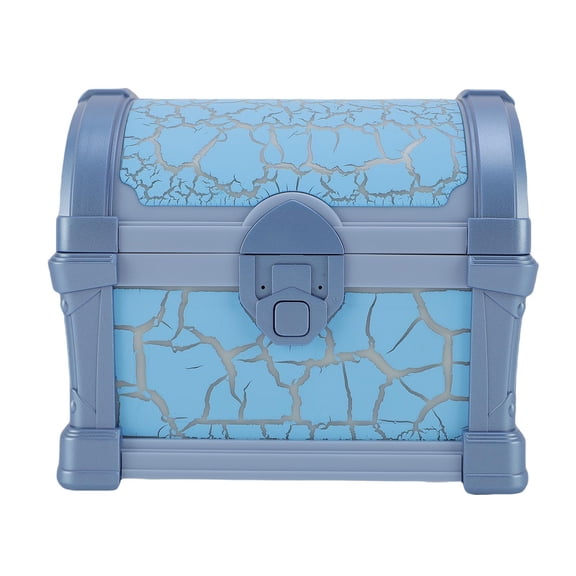 M Buder Treasure Chest Projector Night Light Bluetooth Speaker White Noise Blue 5.51 inches / 14 cm