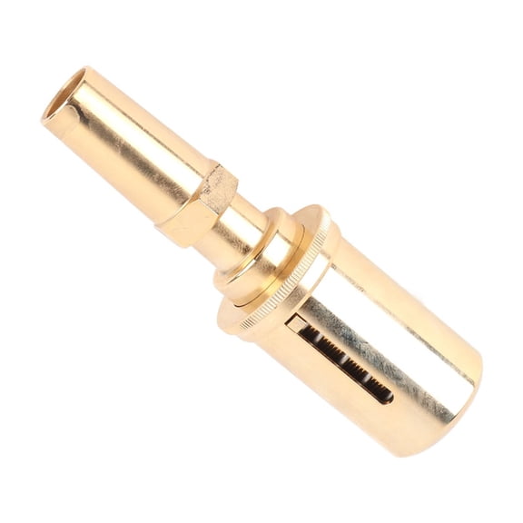 M Buder Trombone Pressure Relief Valve Brass Mouth Strength Trainer Accessory Gold Finish Portable Wind Instrument Mouthpiece Corrective Practice Tool 5.5 inches / 14 cm