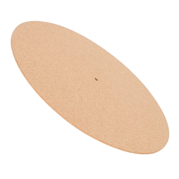 M Buder Turntable Anti Static Cork Mat 3mm Thick Retro Non Slip High Fidelity Slipmat for 12 Inch LP Vinyl Record Players
