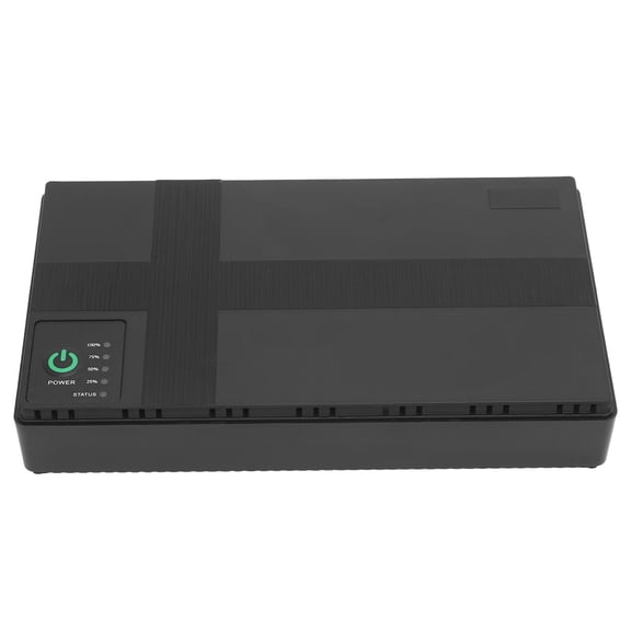 M Buder UPS Battery Backup 20000mAh Uninterruptible Power Supply for Camera Router MP3 MP4 Players 7.09 inches / 18 cm US Plug 100-240V Desktop Mini UPS