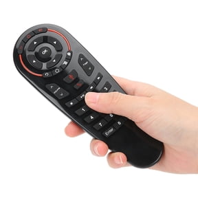 M Buder USB 2.4G Wireless Air Fly Mouse Motion Sensing Smart Voice Remote Controller Black (6.69 inches / 17 cm)