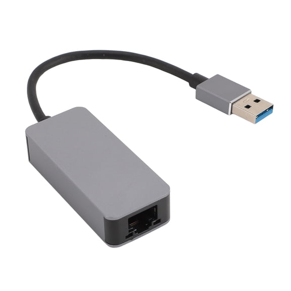 M Buder USB to Ethernet Adapter 2.5G Plug and Play USB 3.0 to RJ45 Gigabit Network Card for Laptop PC Aluminum Alloy RTL8156B Chip High Speed Reliable Connection Adapter