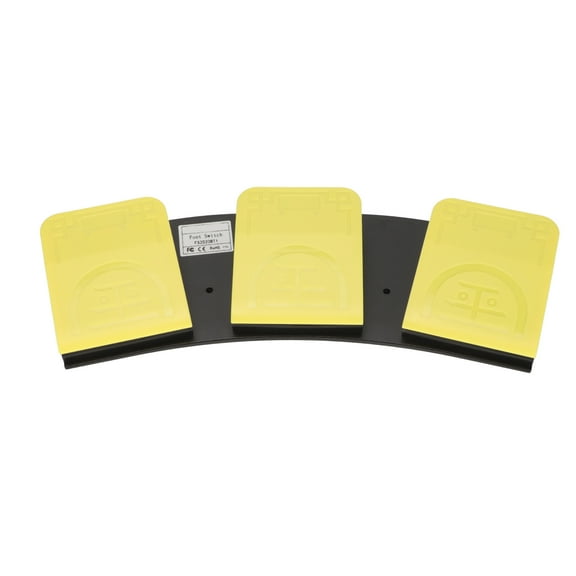 M Buder USB Foot Switch Mechanical Dual Mode Connection Three Keyboard Pedal HID Programmable Device 15.35 inches / 39 cm[cite: 1]
