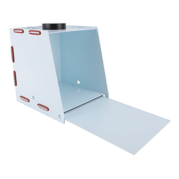 M Buder UV Resin Curing Light Box with Uniform Reflective Board, Professional 3D Printer UV Lamp Curing Enclosure, Large Size 9.1 x 9.1 x 7.5 inches / 23 x 23 x 19 cm, Fast Assembling Design