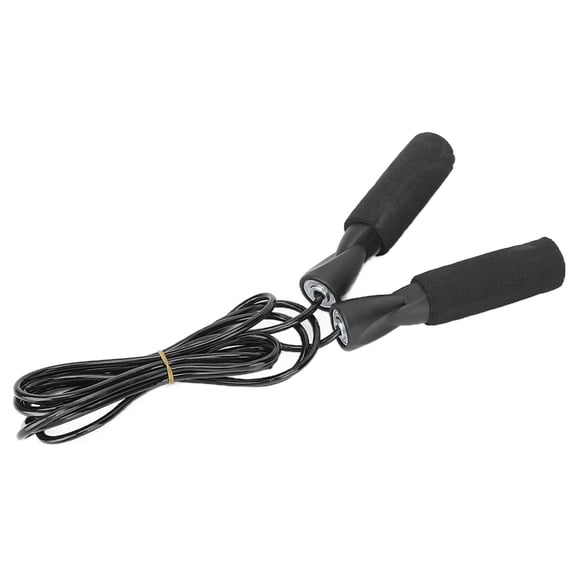 M Buder Unisex Adjustable Fitness Jump Rope Competition Skipping Rope for Indoor and Outdoor Cardio Workout Training Exercise (10 inches / 25.4 cm handle)