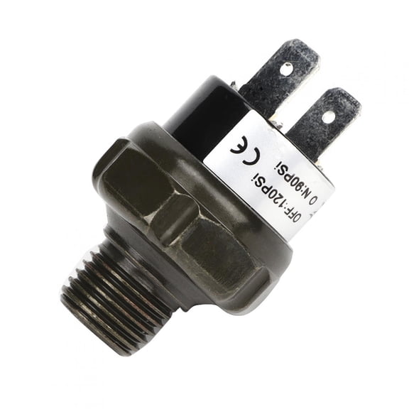 M Buder Universal Air Compressor Tank Pressure Control Switch Valve 90-120 PSI NPT 1/4 Inch Thread[cite: 1]