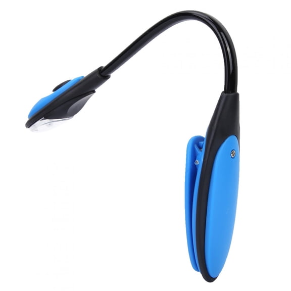 M Buder Universal Flexible Clip On LED Music Stand Light Lamp For Orchestra Piano, Adjustable Gooseneck Reading Working Light, Low Power Consumption, Not Dazzling, Black, 10.2 inches / 25.9 cm