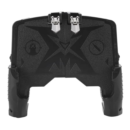 M Buder Universal Gamepad for Mobile Phone Multi-Function Game Controller Handle PUGB Helper with Mechanical Metal Buttons