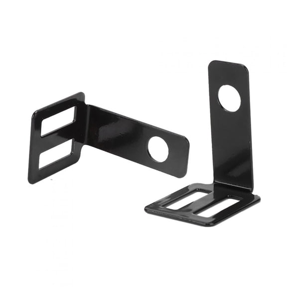 M Buder Universal Metal Motorcycle Rear Turn Signal Light Mounting Bracket Lamp Holder Black