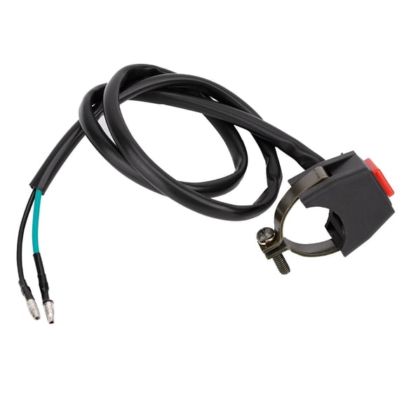 M Buder Universal Motorcycle Handlebar Horn Button Switch 22mm 7/8 Inch (2.22 cm) for E-Bikes and ATVs