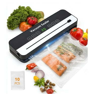 M Buder Vacuum Sealer Machine, Automatic Sealing for Food Storage with Cutter, 5 Modes, Residential, Commercial