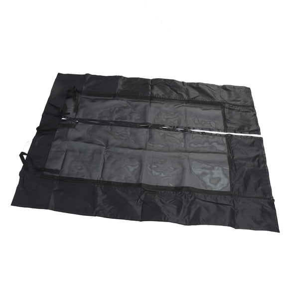 M Buder Van Fly Screen Net 420DPA Zipper Magnetic Closure Fly Proof Camping Screen Door for Sliding Door, 70.9 inches / 180 cm, 37.39 oz / 1060.00g