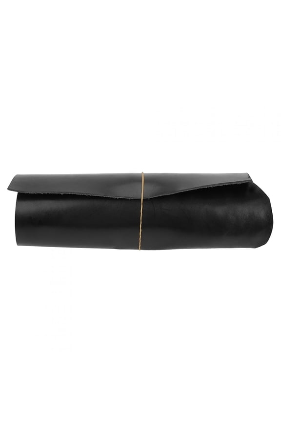 Vegetable Tanned Tooling Leather Piece Natural Leathercraft Black 30x30x0.2cm (11.8x11.8x0.1 inches) Premium A-Grade Full Grain for Arts, Crafts, Hobby Projects, and DIY Leather Garments