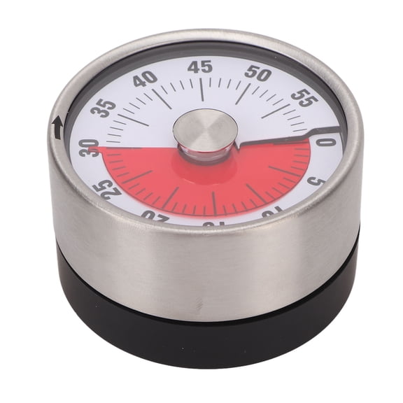 M Buder Visual Timer Multifunctional Retro Round Mechanical Countdown Timer for Kitchen Baking Study Fitness 2.76 inches / 7.0 cm[cite: 1]