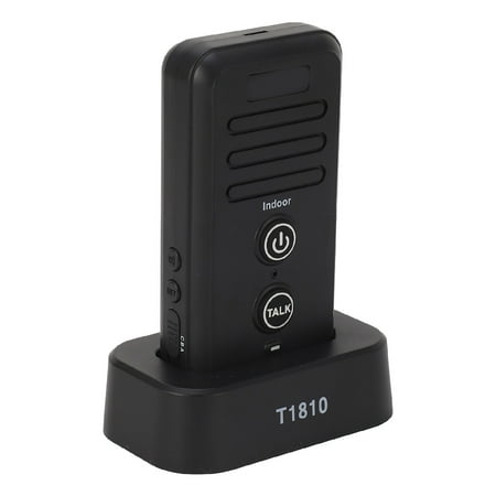 M Buder Voice Intercom Doorbell Wireless Indoor Talk Home Security Access Control System Black 1500m Distance 4921 ft