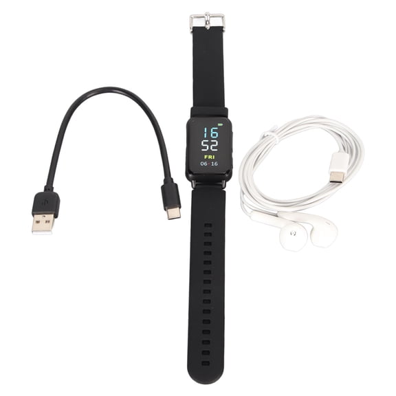 M Buder Voice Recorder Watch AI Noise Reduction MP3 Player 5.9 inches / 15 cm[cite: 1]