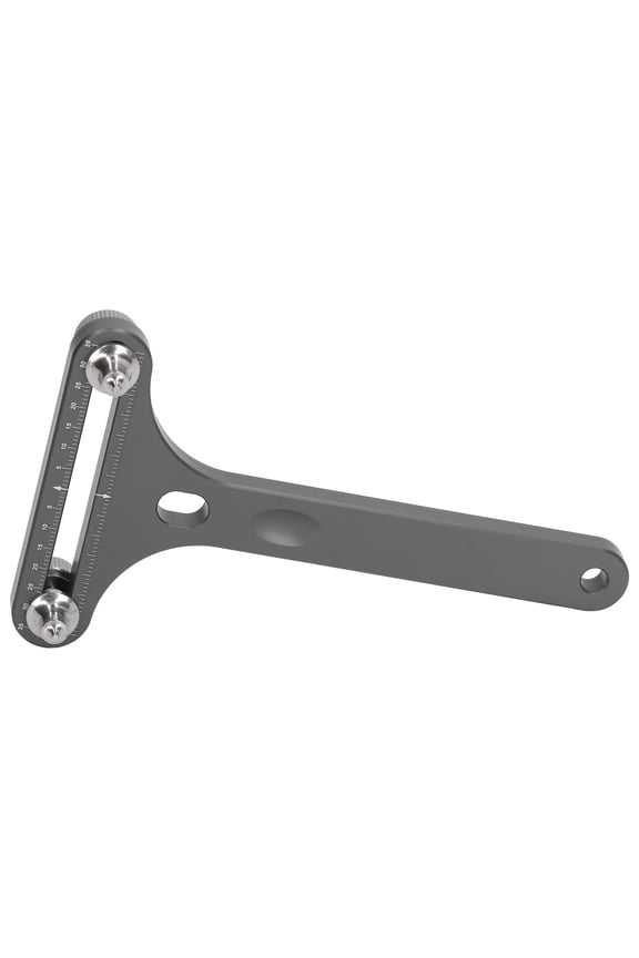 Watch Case Opener 2 Prong T Shaped Wrench Back Cover Movement Holder Remover Repair Tool Gray (7.87 inches / 20 cm) Essential Kit For Professional Watchmakers And Hobbyists