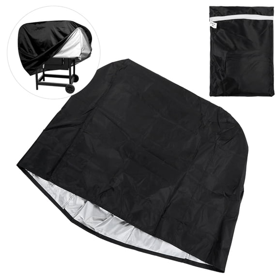 M Buder Waterproof BBQ Grill Cover 31.5x26.0x39.4 inches / 80x66x100 cm Rainproof UV Protection PVC Barbecue Protector
