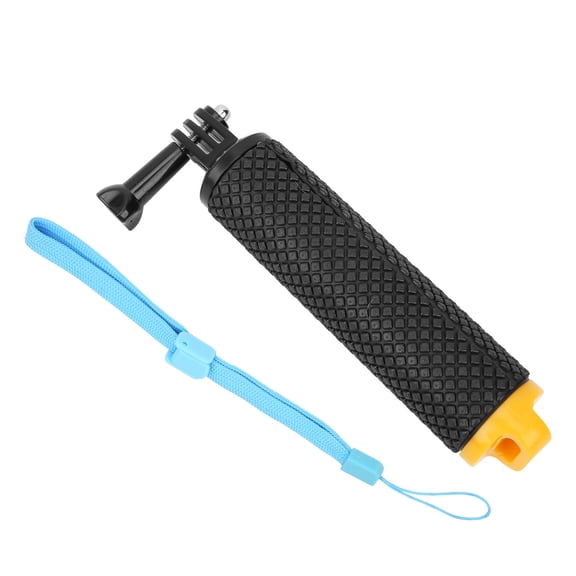 M Buder Waterproof Floating Hand Grip Diving Selfie Stick Monopod for OSMO ACTION for GOPRO 9 Yellow