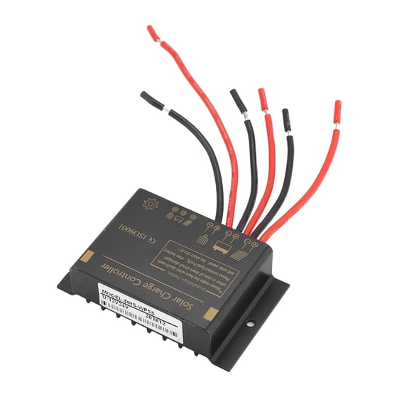 M Buder Waterproof Solar Charge Controller 10A 12V 24V Intelligent Regulator for Solar Street Lamp System and Outdoor Renewable Energy Solutions 3.34x1.96x0.78 inches / 8.5x5x2 cm