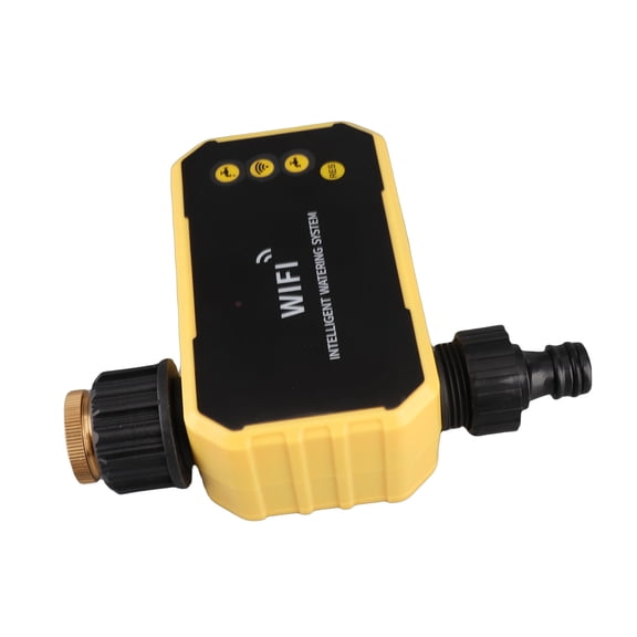 M Buder WiFi Water Timer with Solar Panel Smart Sprinkler Timer Automatic Irrigation Controller with App Control and Weather Adaptive Technology for Yard, Garden Hose, Balcony, and Drip Systems