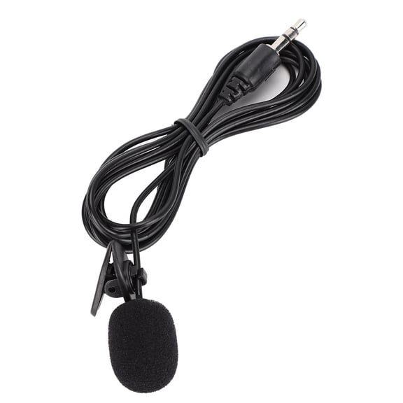 M Buder Wired Clip On Lavalier Collar Microphone, Mini Portable Omnidirectional Condenser Lapel Mic for Game Live Streaming Laptop Computer Desktop PC Recording, 58 inches / 1.5 m (5 Pcs Pack)
