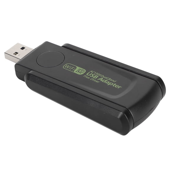 M Buder Wireless Network Card Adapter 1300Mbps 2.4G 5G Dual Band High Gain Antenna USB3.0 WiFi Adapter For PC Mac Desktop Laptop High Speed Connection Receiver Dongle (3.9 inches / 10.0 cm)